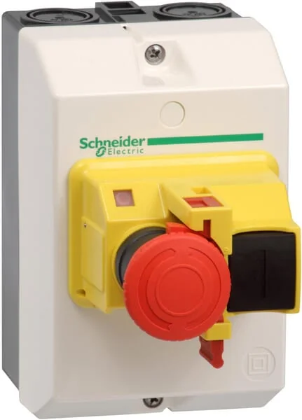 Schneider Electric - GV2MCK04 - IP55 Housing With Emergency Switch