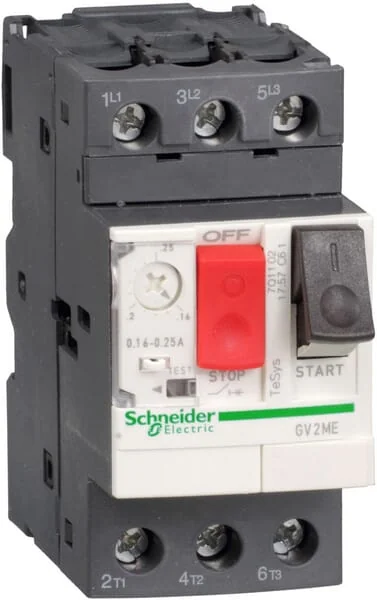Schneider Electric - GV2ME10 - Motor Protection Switch 4-6.3A