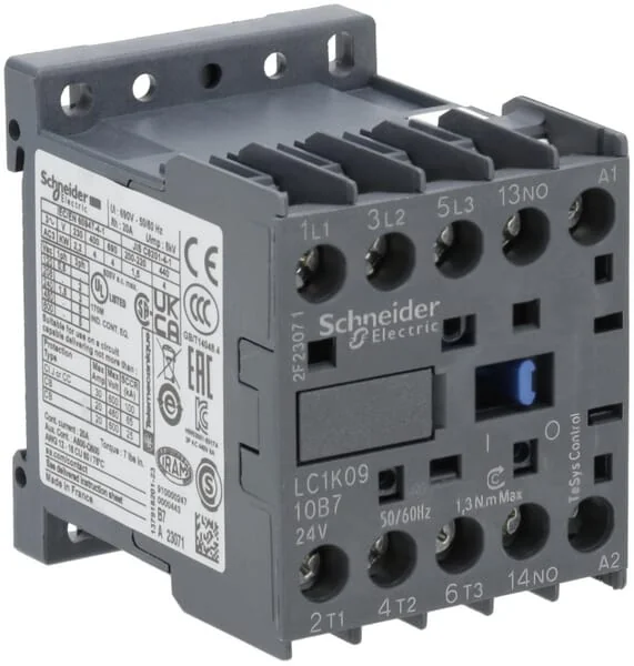 Schneider Electric - LC1K0910B7 - Magnetic Contactor 9A 4kW