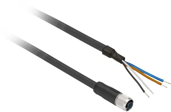 Schneider Electric - XZCP1141L10 - Sensor Cable M12 180` 4P-VR 10m