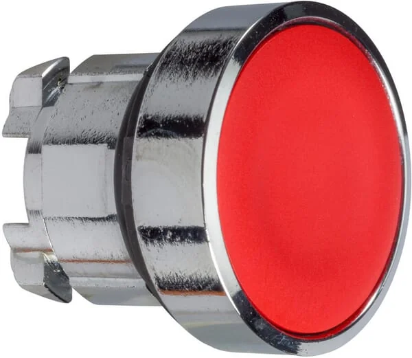 Schneider Electric - ZB4BA4 - Press Button Red