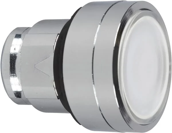 Schneider Electric - ZB4BH013 - Signal Pushbutton, White, Lock