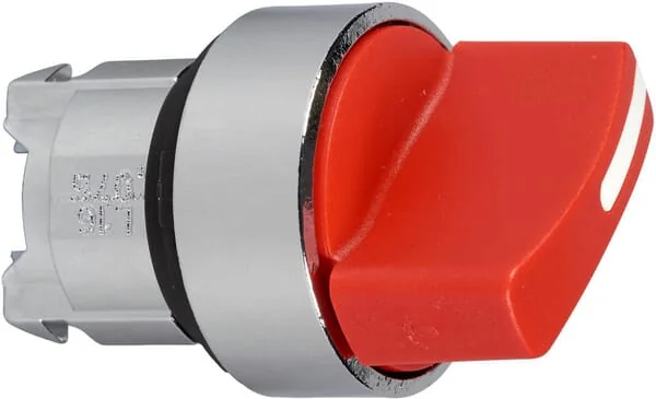 Schneider Electric - ZB4BK1243 - Selector Switch Red 0 I