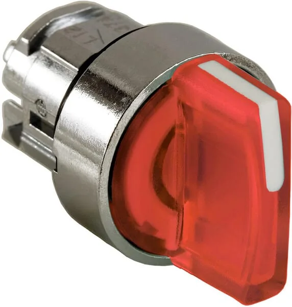 Schneider Electric - ZB4BK1543 - Selector Switch Red I 0 II