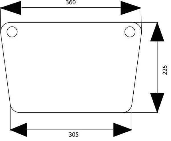 SDF - 04335196 - Rear Window Lower