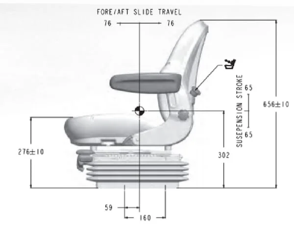 Sears - MS3007 - Seat With Arm Rests