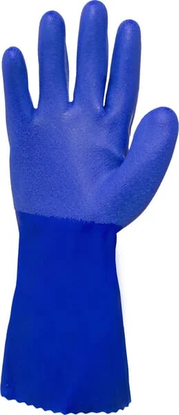 Showa - HS6609 - Work Gloves Blue Cotton 30cm Long Size 9/L 660 By Showa