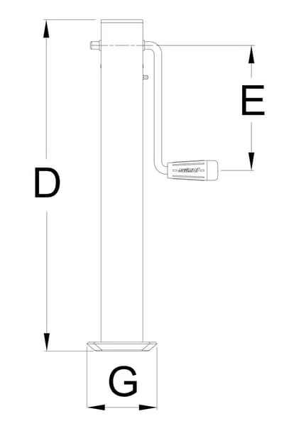 SICMAP - STRV80 - Stand Jack Heavy 80