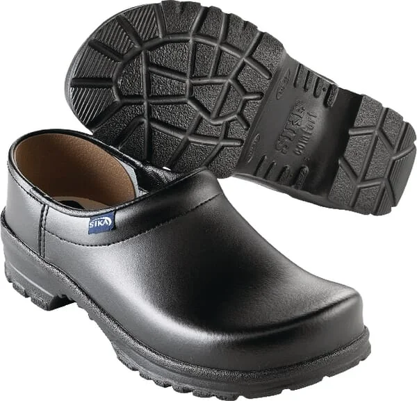 Sika - 12502B42 - Clogs Black Class OB Size 8 Comfort 125 Sika