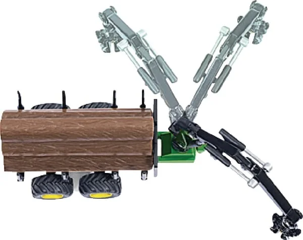 Siku - S01954 - John Deere + Log Transporter