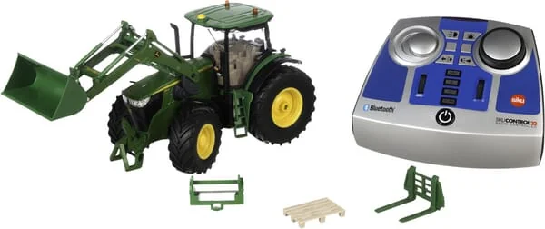 Siku - S06795 - John Deere 7310R With Front Loader And Bluetooth Remote And App Control
