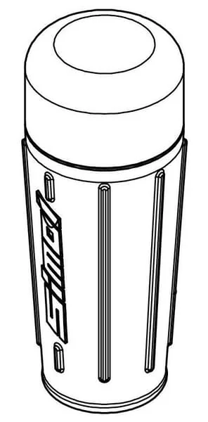 Simol - STR1312 - Handle 15mm PVC