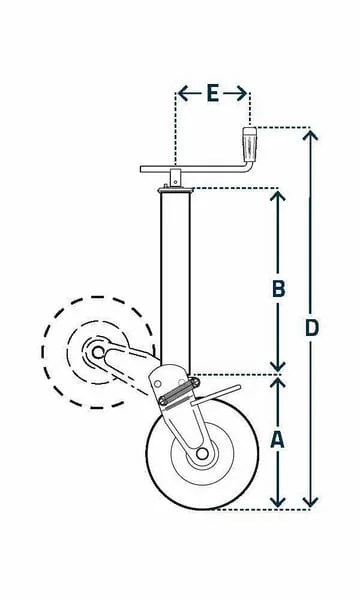 SIMOL - STR1644 - Support Wheel
