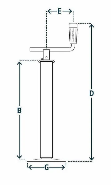 Simol - STR18 - Support Leg