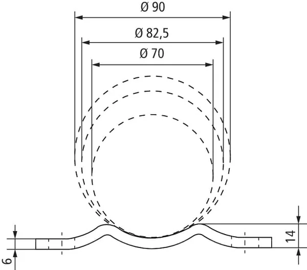 Simol - STRF1 - Fixing Plate