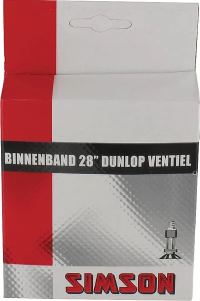 Simson - 020050SIM - Inner Tube for Rim Diameter 28", Simson