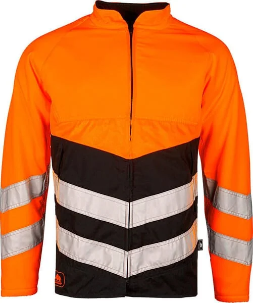SIP - 1RI1OB4XL - Forestry Jacket Hi-Vis, Orange-Black, Size 4XL, Basepro By SIP