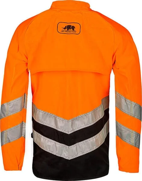 SIP - 1RI1OBS - Forestry Jacket Hi-Vis, Orange-Black, Size S, Basepro By SIP