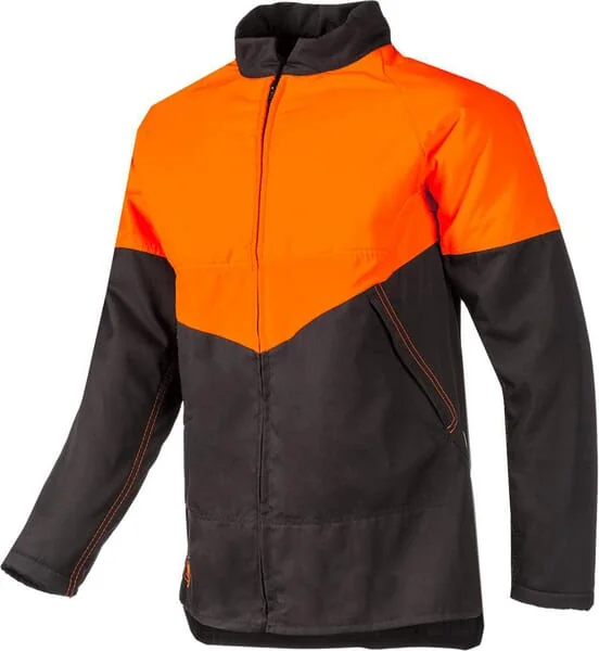 SIP - 1RJ1L - Forestry Jacket, Orange-Grey, Size L, Basepro By SIP
