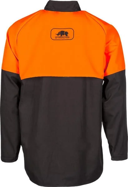 SIP - 1RK1M - Work Jacket, Orange-Grey, Size M, Basepro By SIP