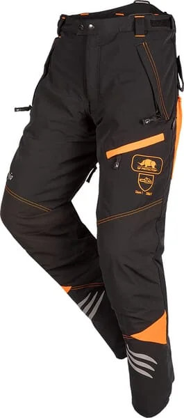 SIP - 1SPO718R3XL - Chainsaw Trousers 3XL Black/Orange Ninja