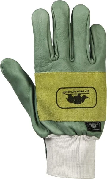 SIP - 2SA310 - Gloves Green Leather Size 10/XL 2SA3 Forestry By SIP