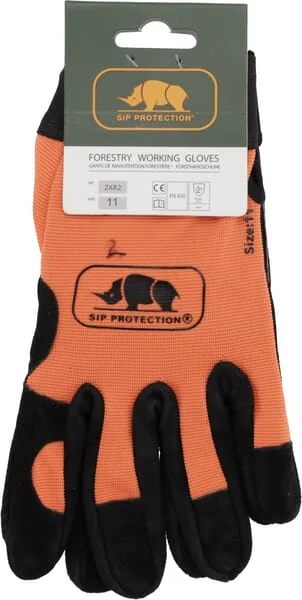 SIP - 2XA257011 - Gloves, Size 11, 2XA2, Orange/Black