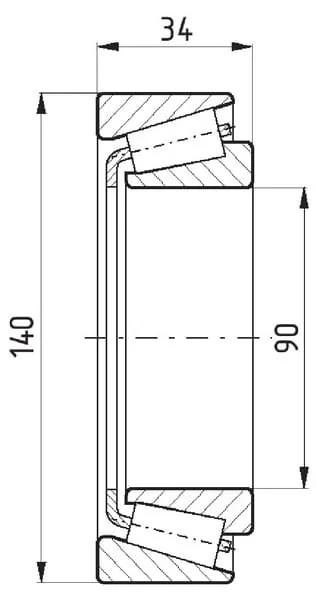 SKF - 32018SKF - SKF Bearing