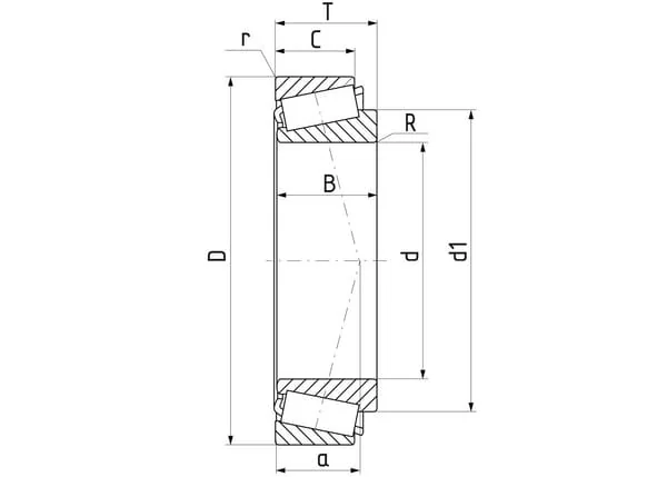 SKF - 750032007X - Tapered Roller Bearing