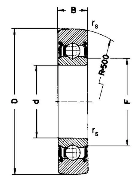 SKF - 7500361201R - Bearing 361201R