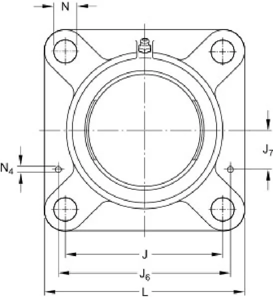 SKF - 7500FY513M - Housing Unit