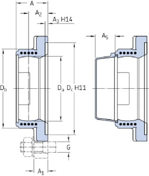 SKF - 7500FYK508 - Bearing Housing Composite