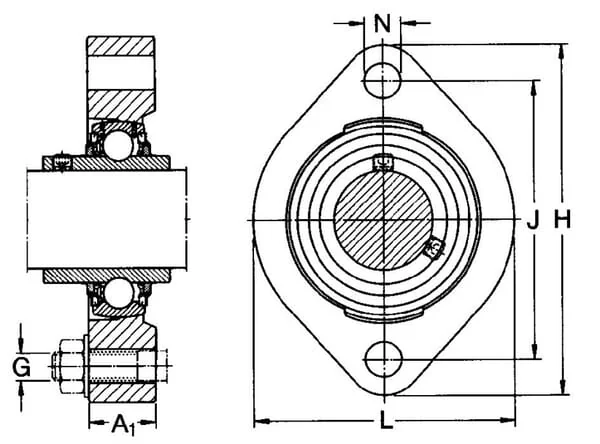 SKF - 7500FYTF504 - Bearing Housing