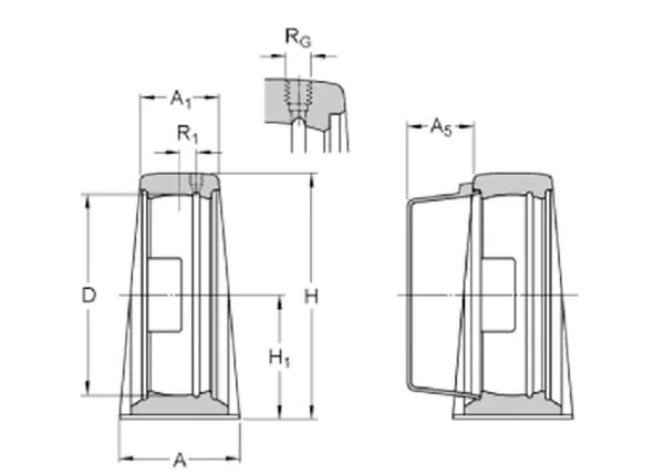 SKF - 7500SY507M - Housing SKF
