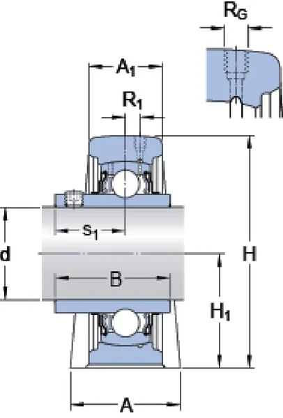 SKF - 7500SYF25TF - Housing Unit