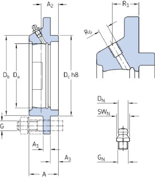 SKF - FYC512 - Y-Bearings FYC 512