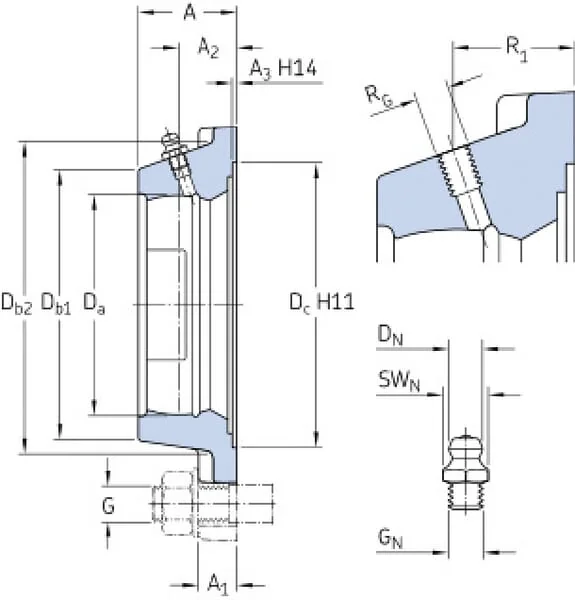 SKF - FYJ509 - Y-Bearings FYJ 509