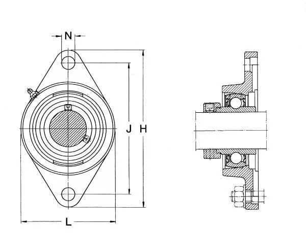 SKF - FYTB25WFSKF - Housing Unit FYT SKF