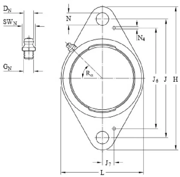 SKF - FYTJ504 - Bearing Housing