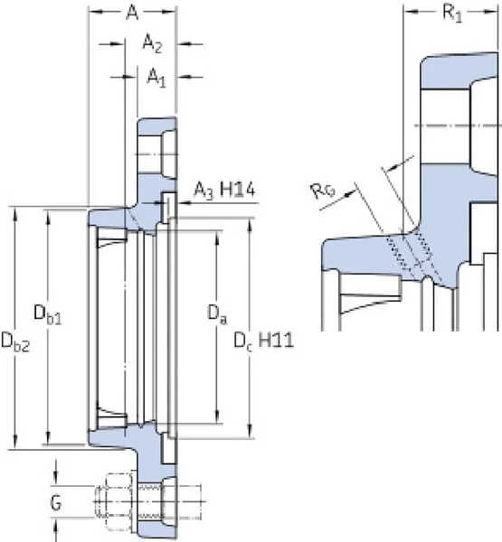 SKF - FYTJ504 - Bearing Housing