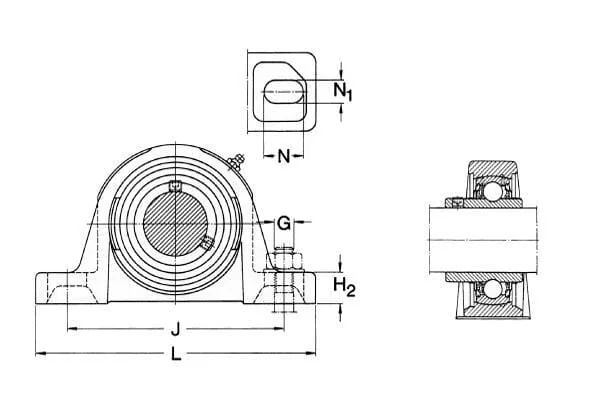 SKF - SY12TF - Y-Bearings SY 1/2 TF