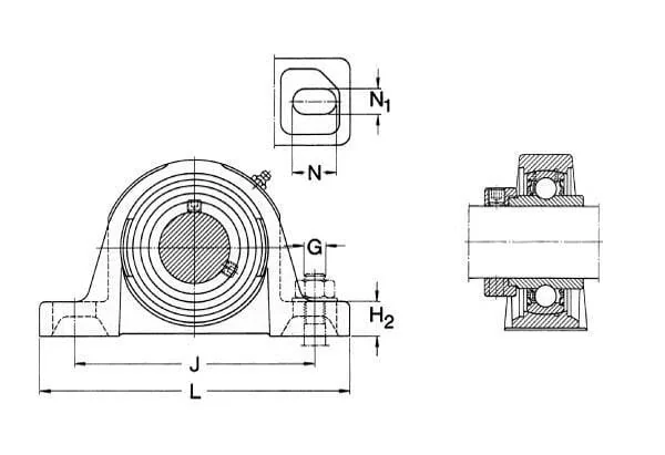 SKF - SY2716WF - Housing Unit