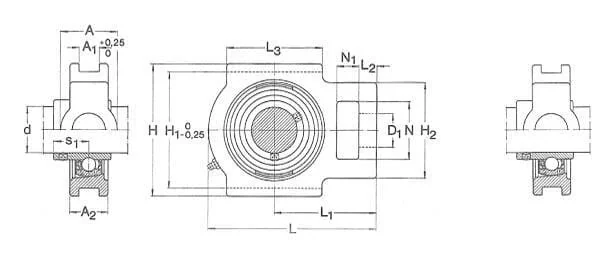 SKF - TU1316TF - Housing Unit