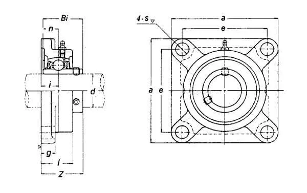 SKF - UCFX14SKF - Housing Unit UCFX