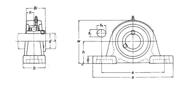 SKF - UCPX12SKF - Housing Unit UCPX