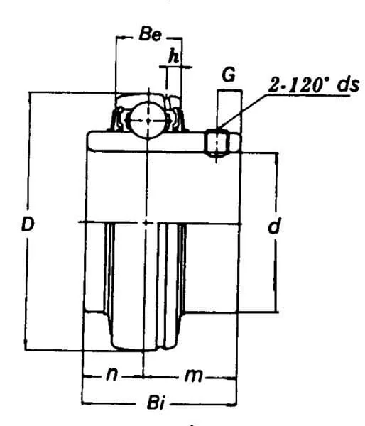 SKF - UCX13SKF - Bearing Insert 65x125x29mm