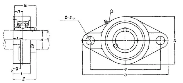 SKF - YUCFL206HSKF - Housing Unit UCFL