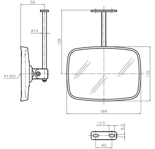 SMAT NORD - CA1834001 - Mirror Complete
