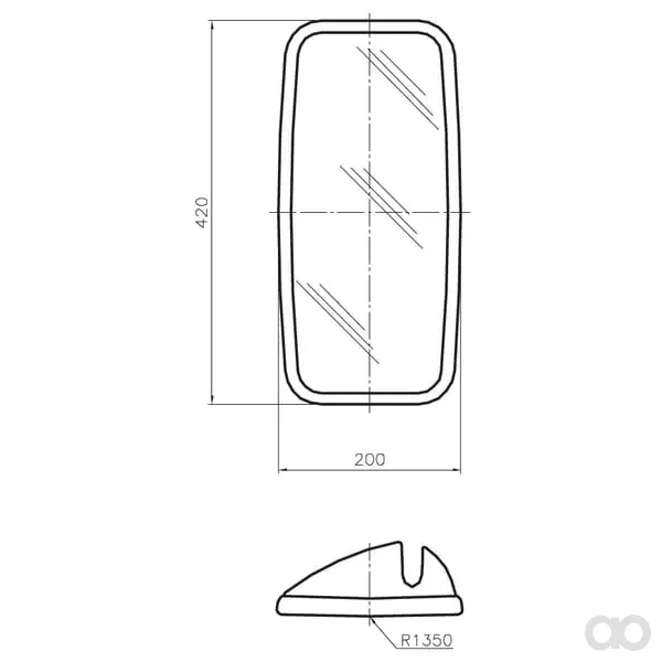 SMAT NORD - CA5251025 - Mirror