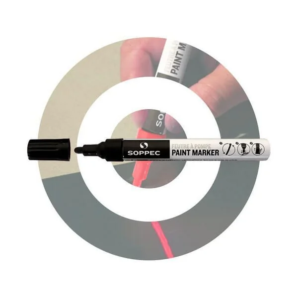 Soppec - 551603SOP - Paint Marker Black